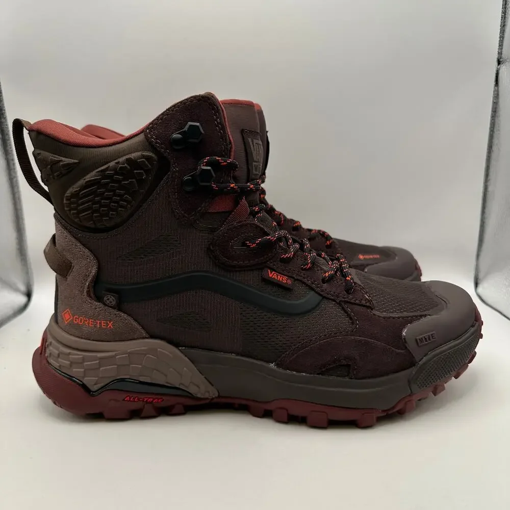VANS Men's 9.5 Crestline GORE-TEX MTE Bitter Chocolate Brown MSRP $230 NWOB